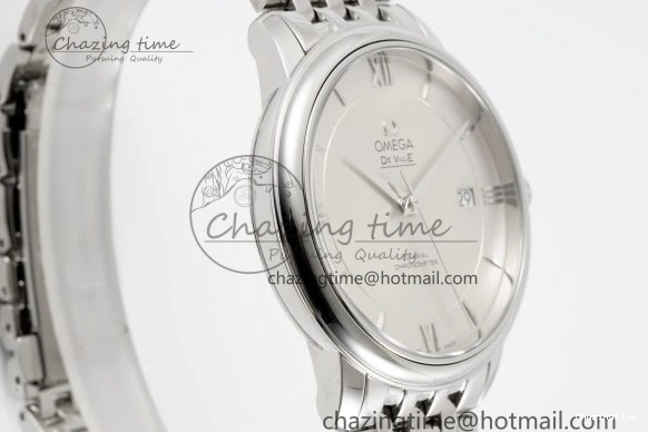 0319 De Ville SS TWF 1:1 Best Edition Silver Dial on SS Bracelet MIYOTA Practical 7836